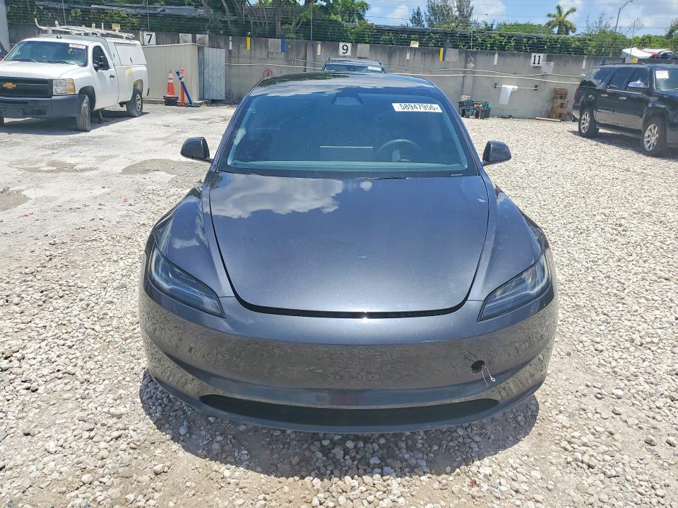 2025 Tesla Model 3 მანქანა იყიდება აუქციონზე, vin: 5YJ3E1EA4SF902306, აუქციონის ნომერი: 58947956