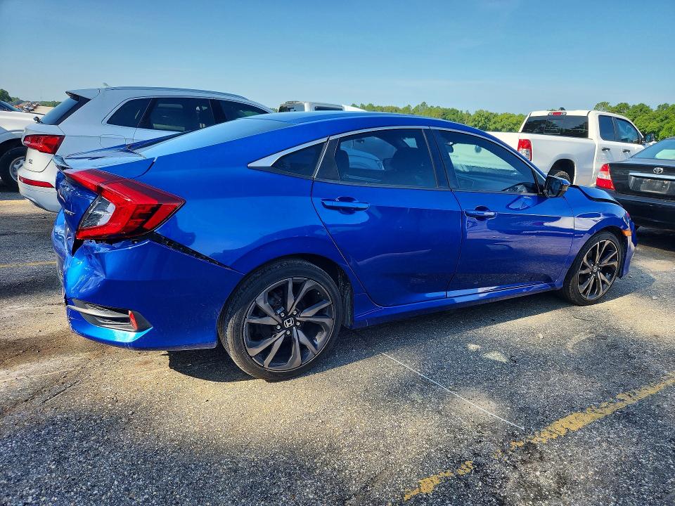 58405756 :رقم المزاد ، 2HGFC2F85KH566536 vin ، 2019 Honda Civic مزاد بيع