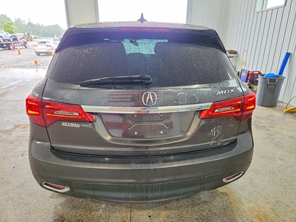 57555676 :رقم المزاد ، 5FRYD3H20GB003585 vin ، 2016 Acura Mdx مزاد بيع