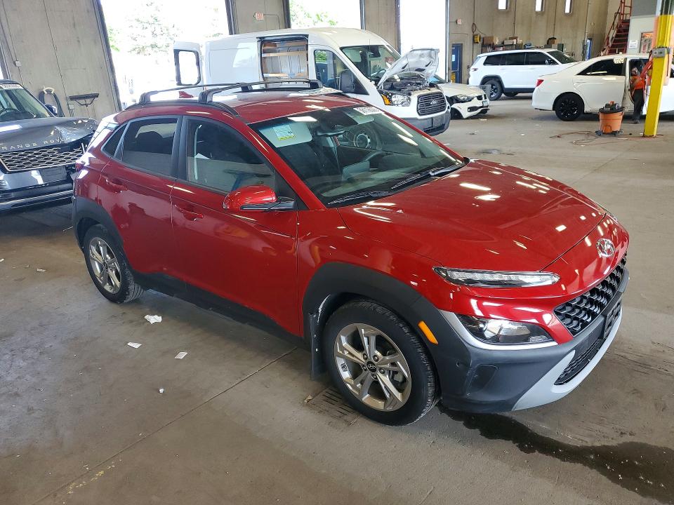 2022 Hyundai Kona მანქანა იყიდება აუქციონზე, vin: KM8K62AB1NU860455, აუქციონის ნომერი: 56118536