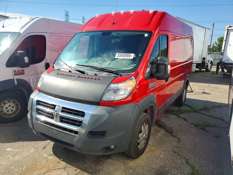 2017 Ram Promaster 1500 მანქანა იყიდება აუქციონზე, vin: 3C6TRVBG8HE502792, აუქციონის ნომერი: 55930906