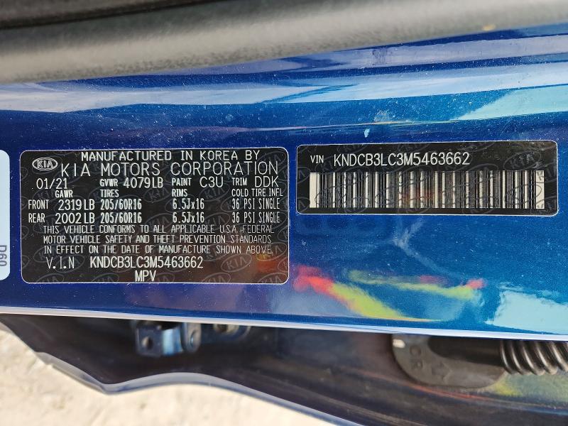 Aukcja sprzedaży 2021 Kia Niro, vin: KNDCB3LC3M5463662, numer aukcji: 58421026