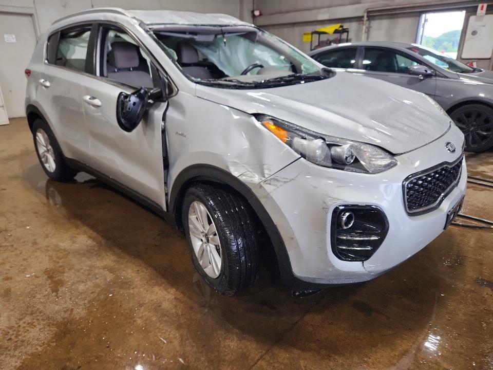 2019 Kia Sportage მანქანა იყიდება აუქციონზე, vin: KNDPMCAC4K7558537, აუქციონის ნომერი: 57018496