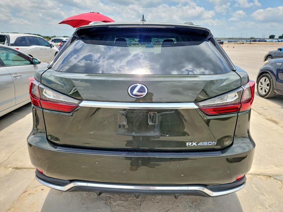 58228576 :رقم المزاد ، 2T2HGMDA9LC048594 vin ، 2020 Lexus Rx مزاد بيع