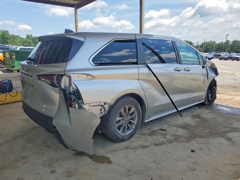 55584216 :رقم المزاد ، 5TDKRKEC4RS188691 vin ، 2024 Toyota Sienna مزاد بيع