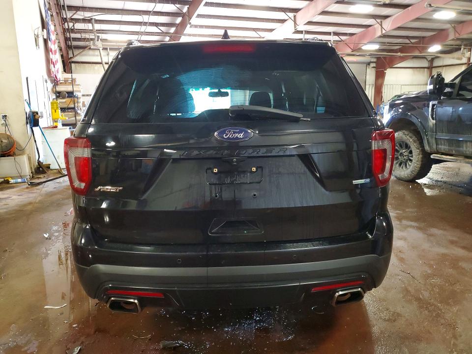 58277606 :رقم المزاد ، 1FM5K8GT3HGA80620 vin ، 2017 Ford Explorer مزاد بيع