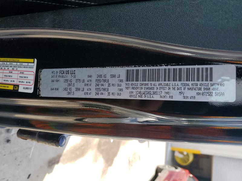 2016 Jeep Wrangler Unlimited მანქანა იყიდება აუქციონზე, vin: 1C4BJWEG0GL305117, აუქციონის ნომერი: 57678456
