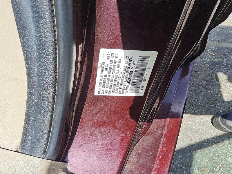 2012 Honda Odyssey მანქანა იყიდება აუქციონზე, vin: 5FNRL5H92CB030511, აუქციონის ნომერი: 57960736