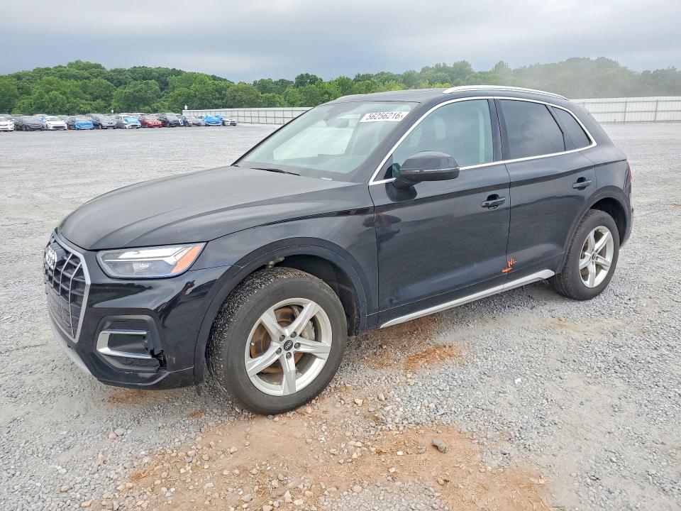 2021 Audi Q5 მანქანა იყიდება აუქციონზე, vin: WA1AAAFY9M2115737, აუქციონის ნომერი: 56256216