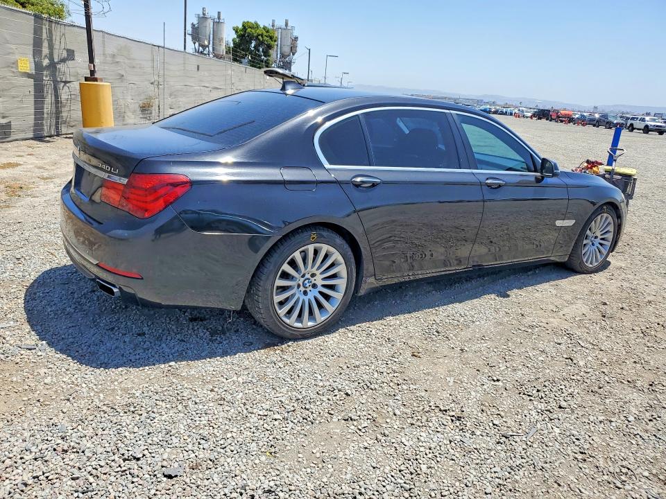 Продаж на аукціоні авто 2013 Bmw 740, vin: WBAYE4C52DDW22744, номер лоту: 55636256