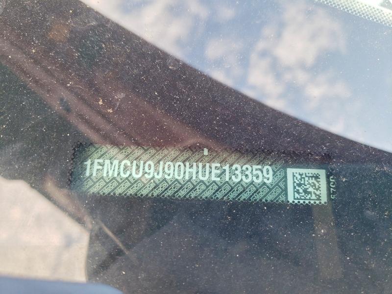 Aukcja sprzedaży 2017 Ford Escape, vin: 1FMCU9J90HUE13359, numer aukcji: 55721906