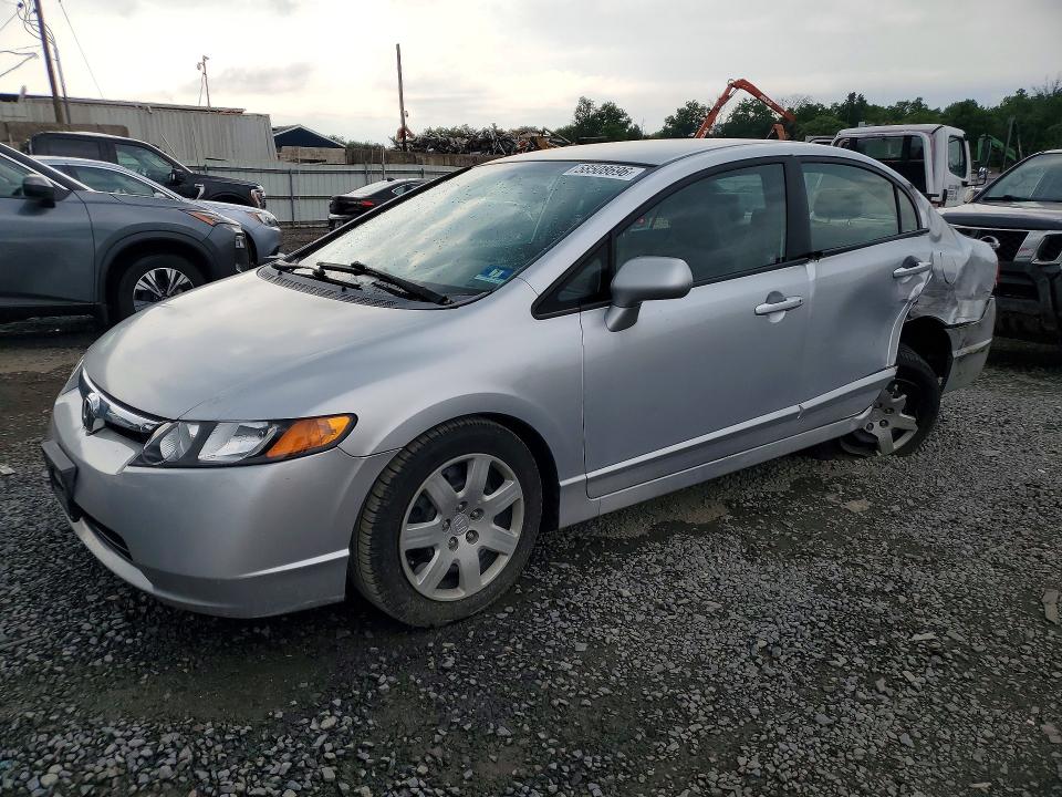 2008 Honda Civic მანქანა იყიდება აუქციონზე, vin: 2HGFA16598H342443, აუქციონის ნომერი: 58508696