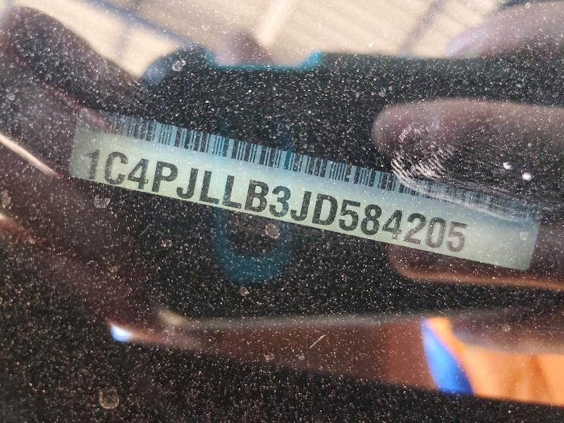 Продаж на аукціоні авто 2018 Jeep Cherokee, vin: 1C4PJLLB3JD584205, номер лоту: 59173956
