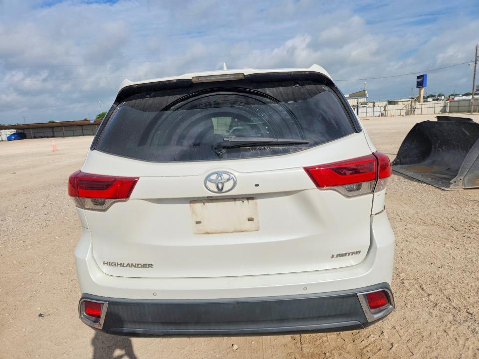 2017 Toyota Highlander მანქანა იყიდება აუქციონზე, vin: 5TDYZRFH2HS207346, აუქციონის ნომერი: 58710626