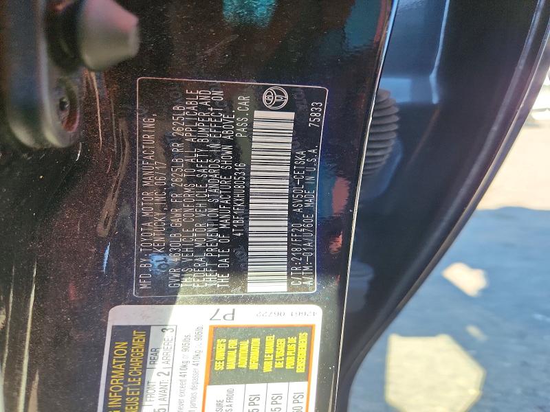 58369016 :رقم المزاد ، 4T1BF1FKXHU805316 vin ، 2017 Toyota Camry مزاد بيع