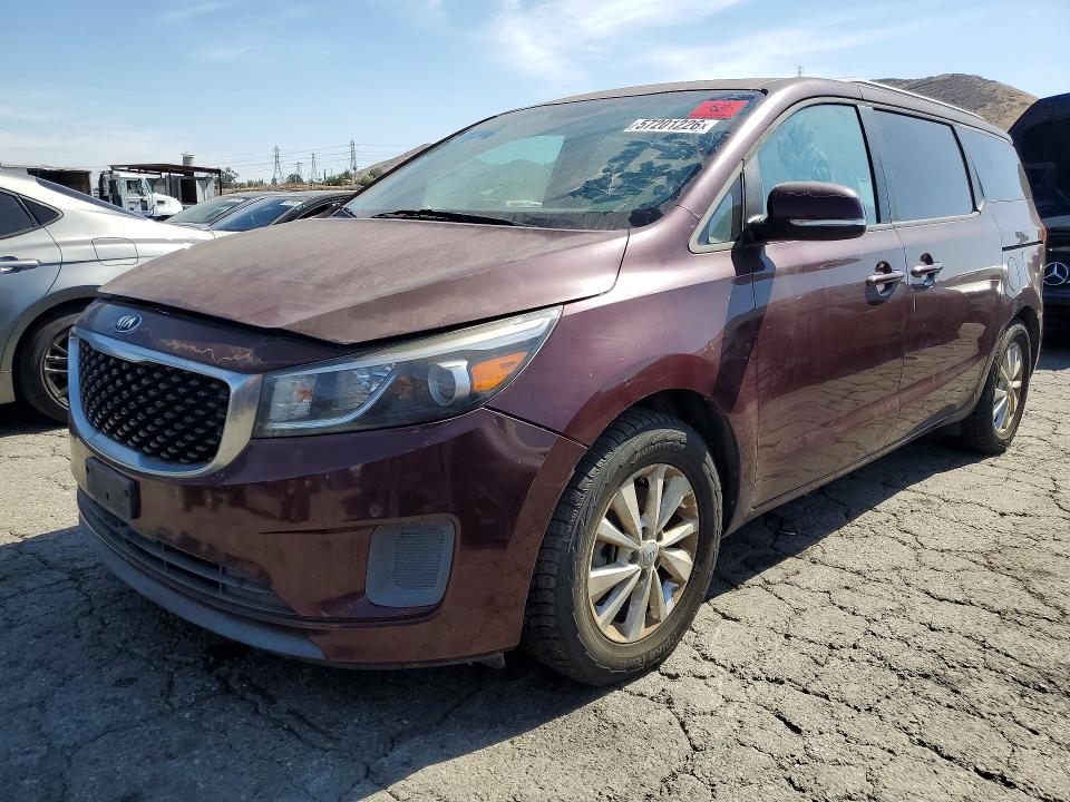 Продажа на аукционе авто 2017 Kia Sedona, vin: KNDMB5C18H6266288, номер лота: 57201226