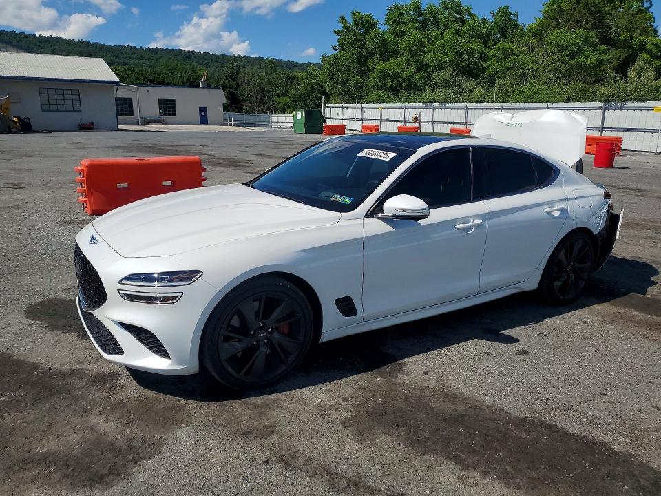 58280036 :رقم المزاد ، KMTG54TE9NU096565 vin ، 2022 Genesis G70 مزاد بيع
