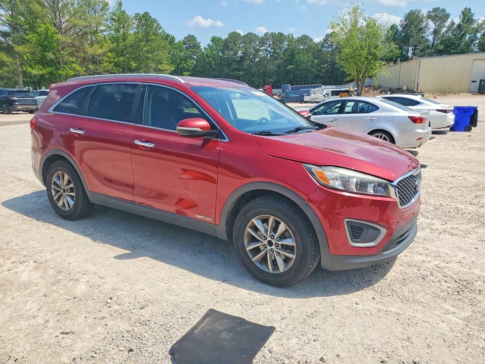 2016 Kia Sorento მანქანა იყიდება აუქციონზე, vin: 5XYPGDA59GG131315, აუქციონის ნომერი: 58519496