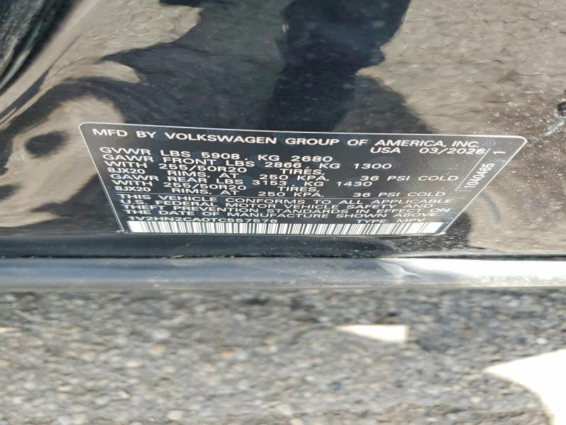 56639356 :رقم المزاد ، 1V2HN2CA0TC557576 vin ، 2026 Volkswagen Atlas مزاد بيع