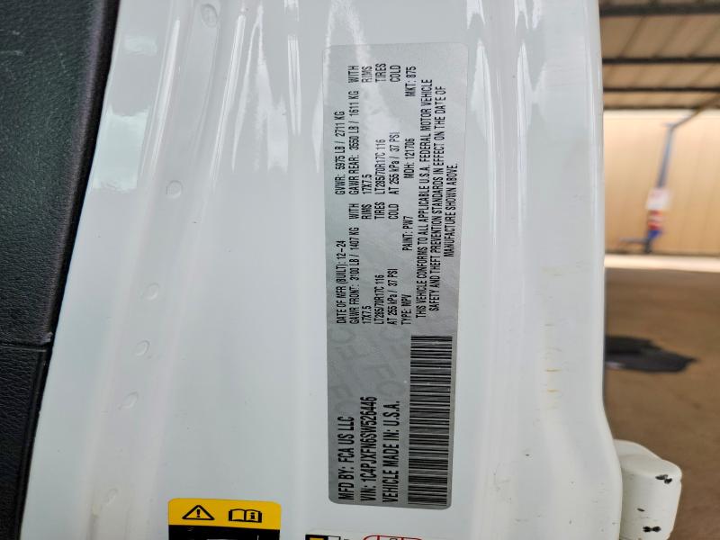 Продажа на аукционе авто 2025 Jeep Wrangler, vin: 1C4PJXFN6SW526446, номер лота: 55626796