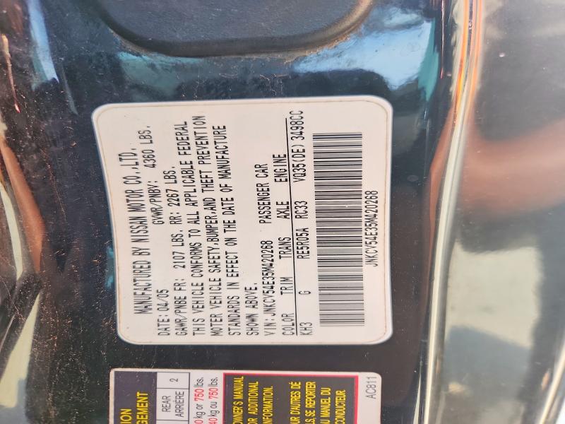 58333176 :رقم المزاد ، JNKCV54E35M420268 vin ، 2005 Infiniti G35 مزاد بيع