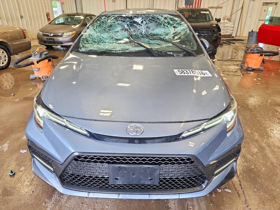 58378516 :رقم المزاد ، 5YFM4RCE2LP049812 vin ، 2020 Toyota Corolla مزاد بيع