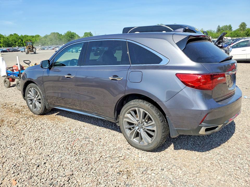 2017 Acura Mdx მანქანა იყიდება აუქციონზე, vin: 5FRYD3H52HB008749, აუქციონის ნომერი: 55954676