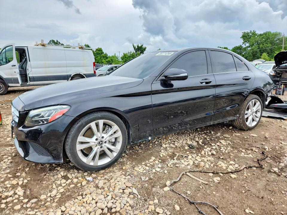 2021 Mercedes-benz C მანქანა იყიდება აუქციონზე, vin: W1KWF8DB9MR618556, აუქციონის ნომერი: 55771256