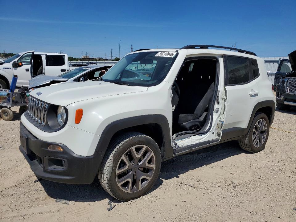 Продажа на аукционе авто 2017 Jeep Renegade, vin: ZACCJBBB2HPE44071, номер лота: 55210846