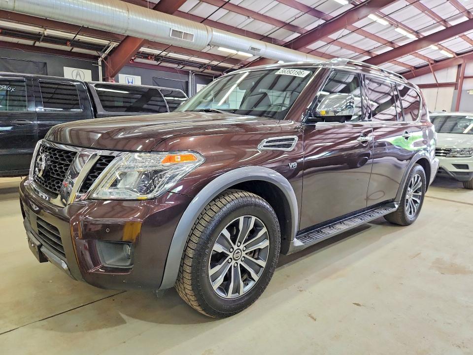 Продажа на аукционе авто 2019 Nissan Armada, vin: JN8AY2NC0KX509791, номер лота: 56393196