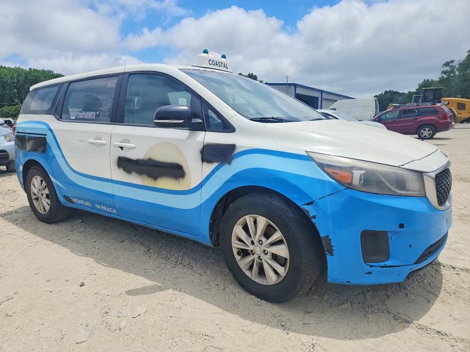 55612596 :رقم المزاد ، KNDMA5C19H6279652 vin ، 2017 Kia Sedona مزاد بيع