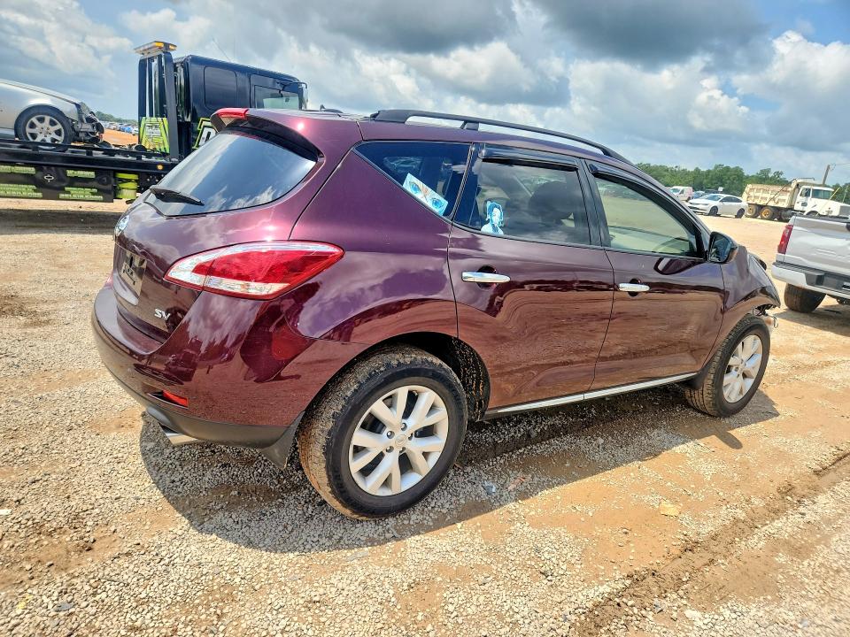 2014 Nissan Murano მანქანა იყიდება აუქციონზე, vin: JN8AZ1MU5EW421928, აუქციონის ნომერი: 58975186