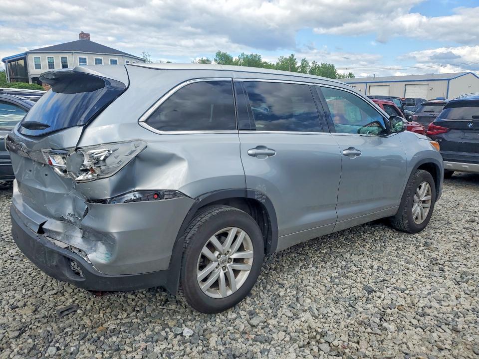 Продаж на аукціоні авто 2015 Toyota Highlander, vin: 5TDBKRFH2FS165249, номер лоту: 57663266