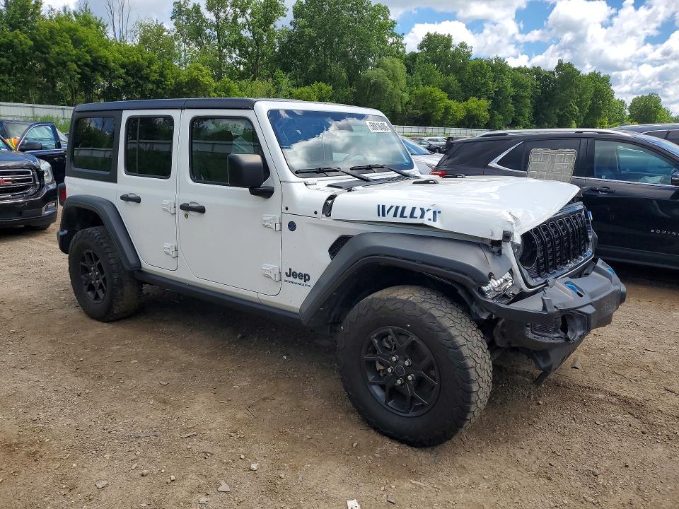 2024 Jeep Wrangler მანქანა იყიდება აუქციონზე, vin: 1C4RJXN69RW201934, აუქციონის ნომერი: 58016406