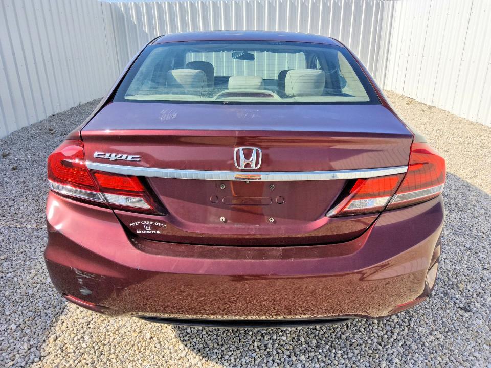 57974256 :رقم المزاد ، 19XFB2F50FE093539 vin ، 2015 Honda Civic مزاد بيع