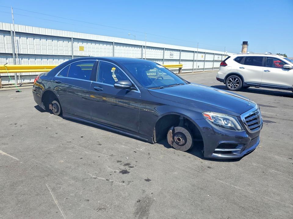 2015 Mercedes-benz S მანქანა იყიდება აუქციონზე, vin: WDDUG8CB2FA156655, აუქციონის ნომერი: 56031636
