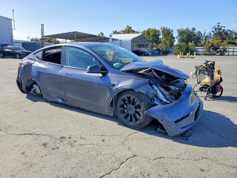 2022 Tesla Model Y მანქანა იყიდება აუქციონზე, vin: 7SAYGDEE8NF480617, აუქციონის ნომერი: 55812066