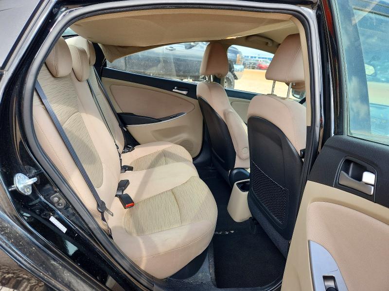 57653946 :رقم المزاد ، KMHCT4AEXHU341265 vin ، 2017 Hyundai Accent مزاد بيع