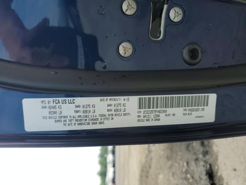 Aukcja sprzedaży 2015 Dodge Challenger, vin: 2C3CDZBT9FH822950, numer aukcji: 56893106