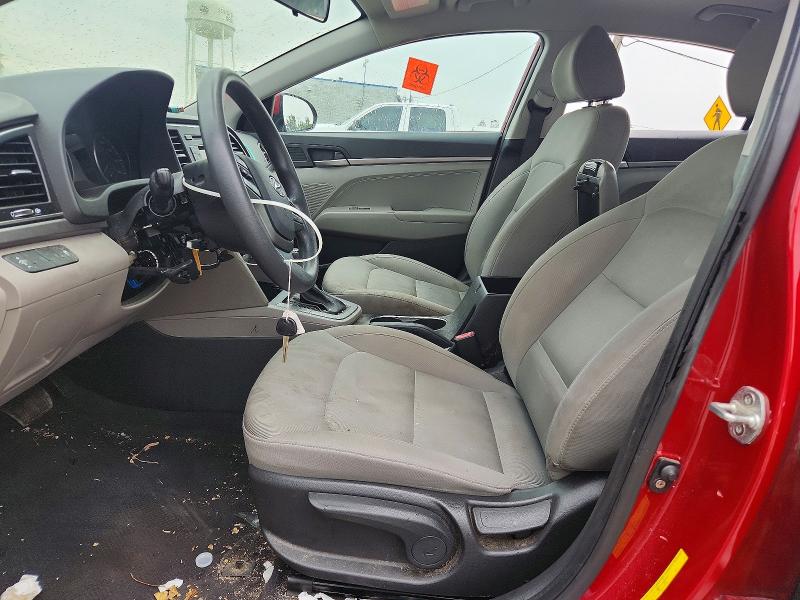 58330786 :رقم المزاد ، KMHD74LFXJU453911 vin ، 2018 Hyundai Elantra مزاد بيع