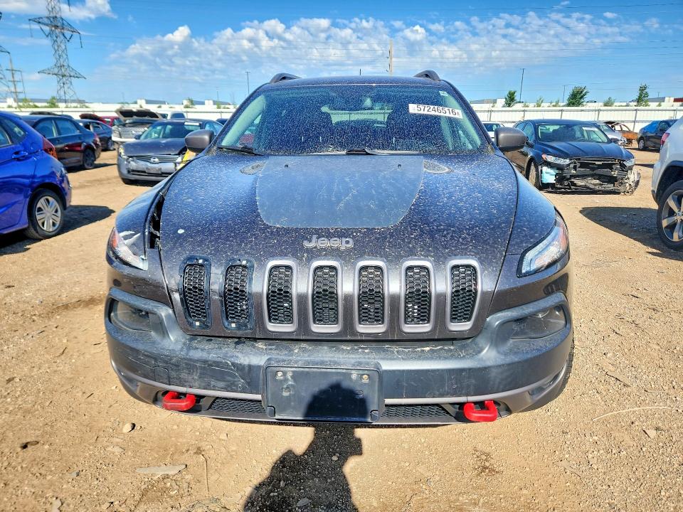 2015 Jeep Cherokee მანქანა იყიდება აუქციონზე, vin: 1C4PJMBS7FW717471, აუქციონის ნომერი: 57246516