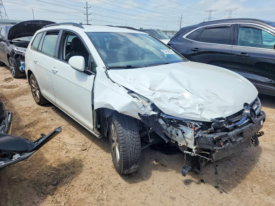 85454805 :رقم المزاد ، 3VWY57AU7KM510762 vin ، 2019 Volkswagen Golf Sportwagen مزاد بيع