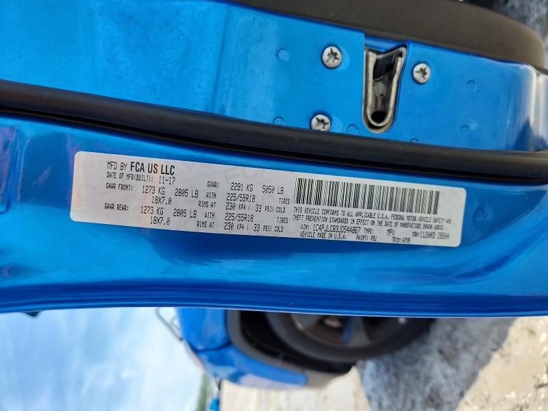 Aukcja sprzedaży 2018 Jeep Cherokee, vin: 1C4PJLCB3JD544867, numer aukcji: 79133765