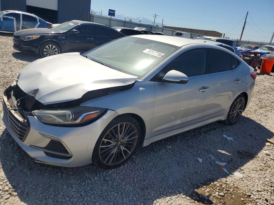 Продажа на аукционе авто 2017 Hyundai Elantra, vin: KMHD04LB5HU365568, номер лота: 56343266