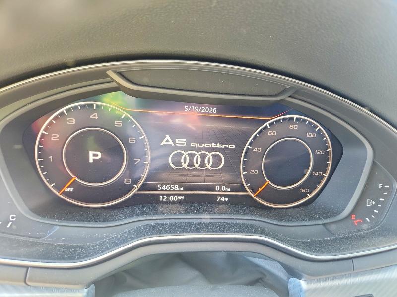 Aukcja sprzedaży 2019 Audi A5, vin: WAUTNAF58KA027822, numer aukcji: 55182046