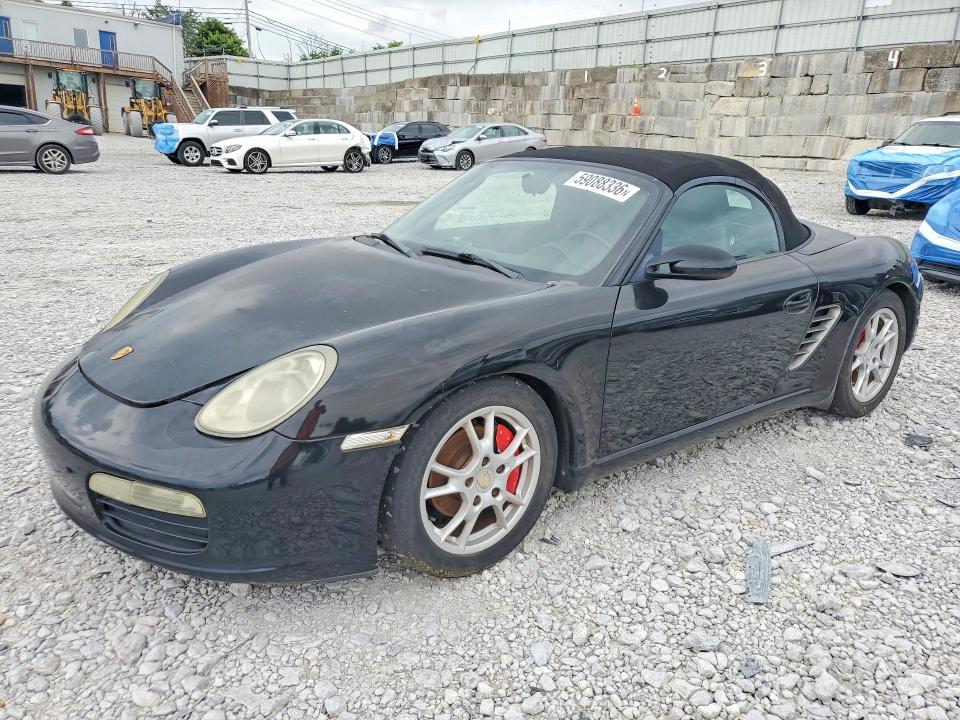 2005 Porsche Boxster მანქანა იყიდება აუქციონზე, vin: WP0CA29895S710167, აუქციონის ნომერი: 59088336