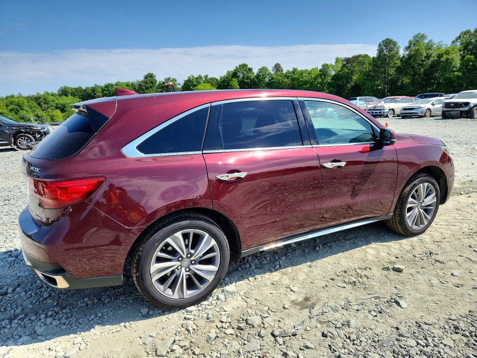 2018 Acura Mdx მანქანა იყიდება აუქციონზე, vin: 5J8YD4H79JL017140, აუქციონის ნომერი: 55921076