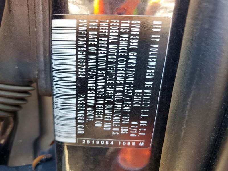 Aukcja sprzedaży 2016 Volkswagen Beetle, vin: 3VWF17AT5GM637334, numer aukcji: 57915586