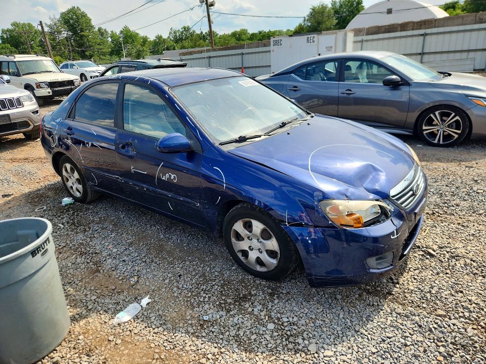 2009 Kia Spectra მანქანა იყიდება აუქციონზე, vin: KNAFE222695637817, აუქციონის ნომერი: 58793896
