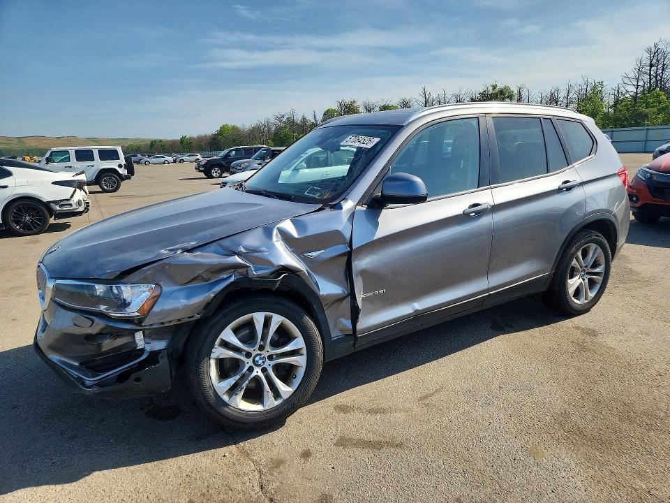 2017 Bmw X3 მანქანა იყიდება აუქციონზე, vin: 5UXWX7C37H0W39684, აუქციონის ნომერი: 57064526